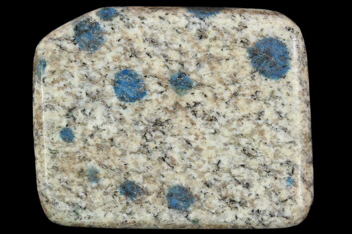 Polished K Granite (Granite With Azurite) - Pakistan #120407